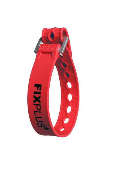 Spännband FixPlus 35 cm Röd