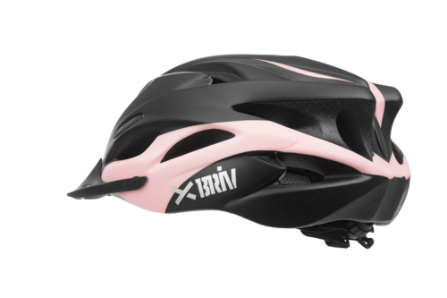 Cykelhjälm Briv BR1M - Inmold Std Svart/rosa, Medium