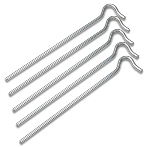 Briv Tältpinne metall KRAFTIG 23 cm/6 mm - 5-pack