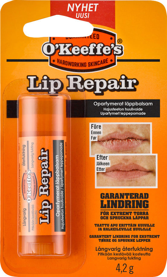 O'Keeffe's Lip Repair - Oparfymerad 4,2g