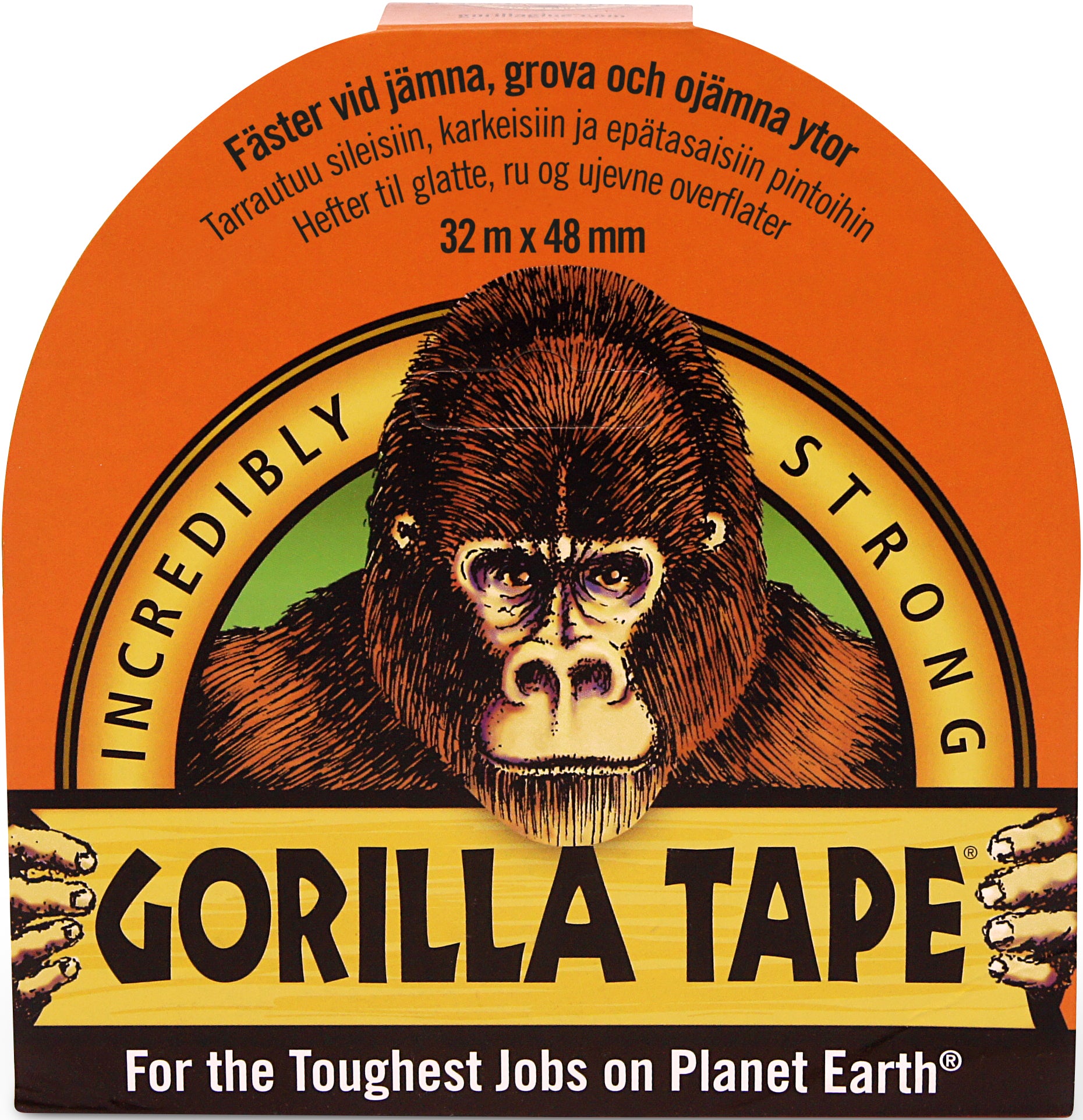 Gorilla Tape Svart 32mx48mm