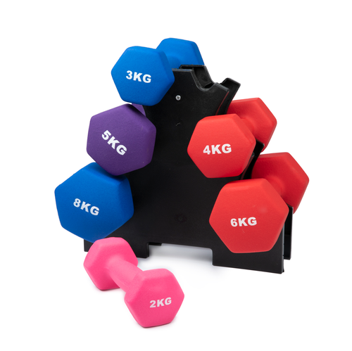 Rack för dumbbells