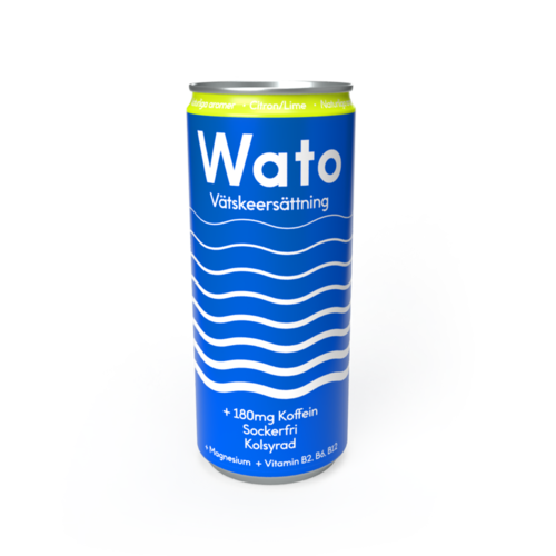 Wato Citron-Lime 330 ml med koffein