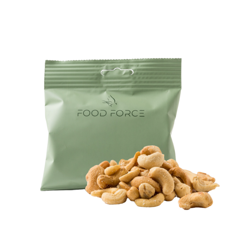 Food Force Rostade och saltade cashewnötter 50 g