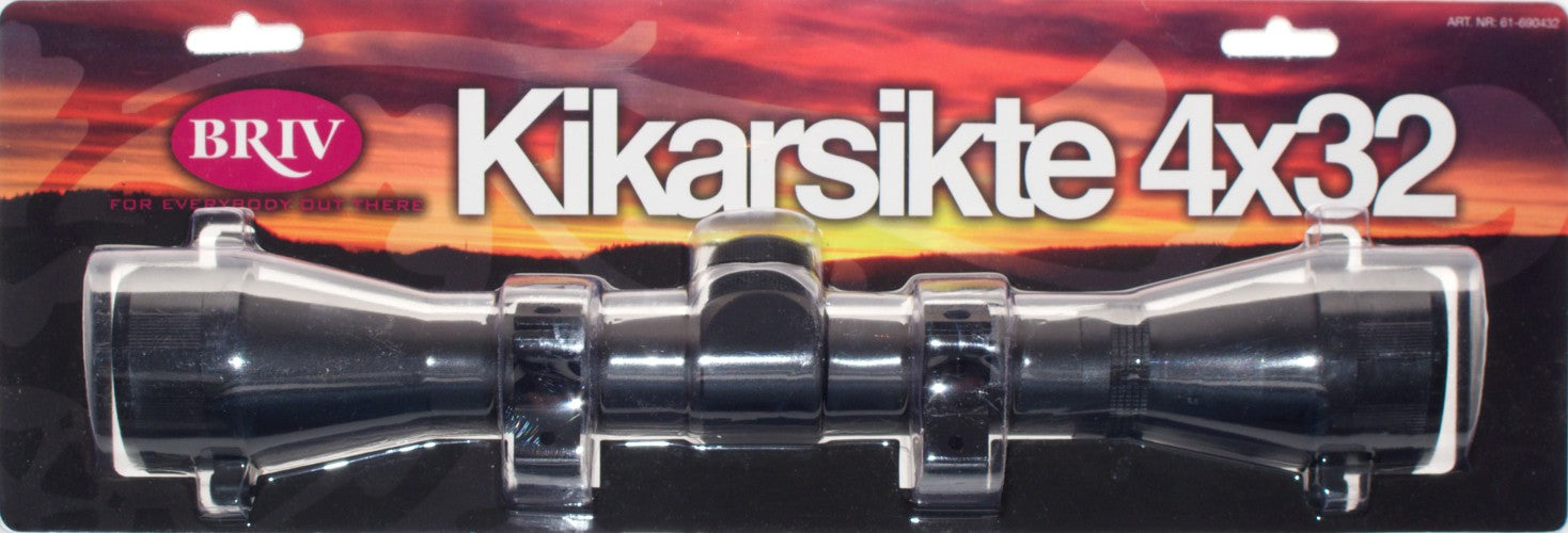 Briv Kikarsikte  4x32