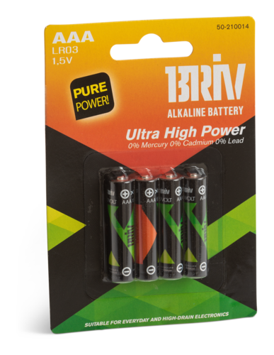 Batteri AAA LR03 - 4-pack