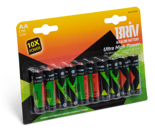 Batteri AA LR6 - 10-pack