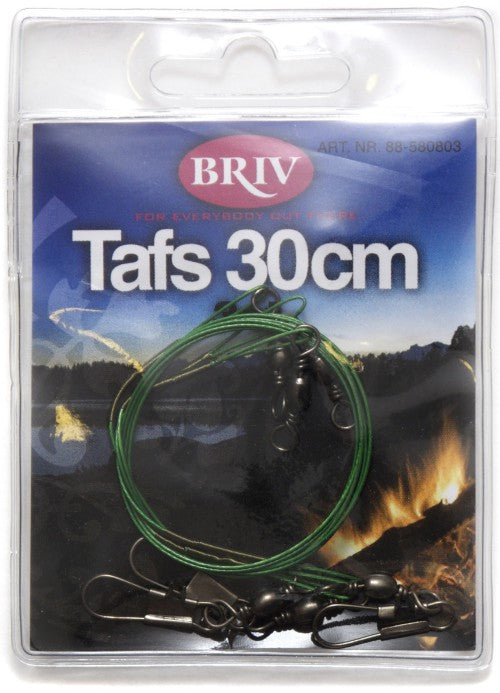 Tafs till flugfiske 30 cm, 3-pack