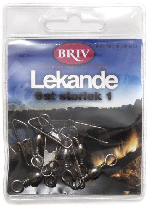 Fisketillbehör Lekande storlek 1, 6-pack