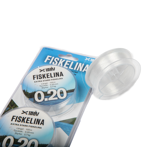 Fiskelina 2x100 m  0,20 mm 2,7 kg